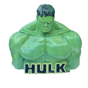 MARVEL Incredible Hulk NECA 2003  Ceramic Cookie Jar Large